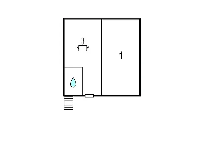 1 Bedroom Awesome In 아파트 노비비노돌스키
